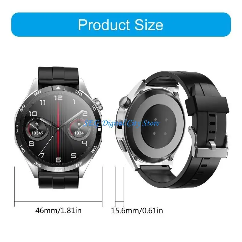 U75B Step Trackers Watch Smartwatch Heart Rate Monitoring Smartband for Men Women