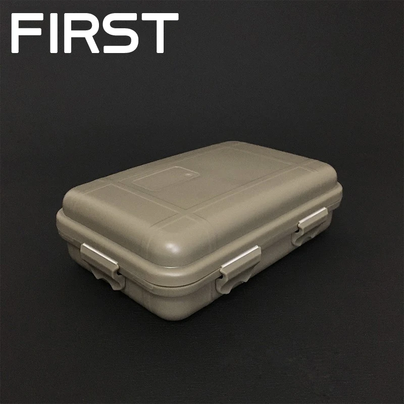 Outdoor Tactical Waterproof Dust-proof And Shock-proof Multi-function Safety Box Plastic Protection Sealed EDC Storage Box