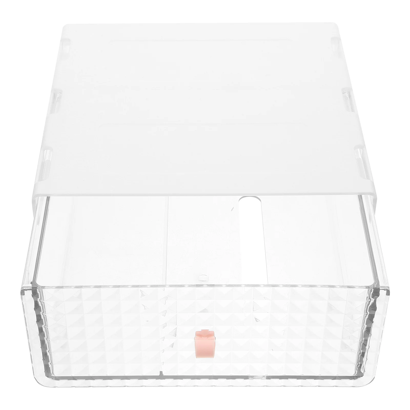 

Under Desk Tissue Holder Office Organizer Storage Box For Desk Mounting Tissue Box Cover Pp Abs Pet Material