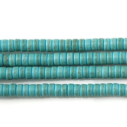 Howlite Turquoise Heishi Beads 15
