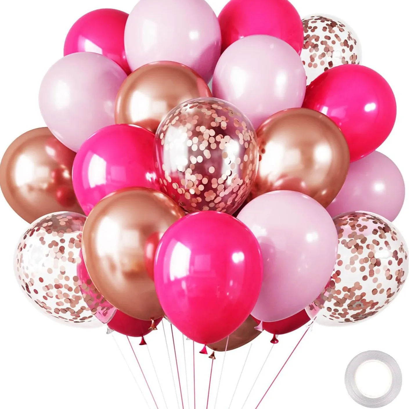 30 Stück Chrom-Latex-Ballon, weiß, rosa, blau, Helium-Kugel, Hochzeit, Erwachsene, Geburtstag, Party, Dekoration, Babyparty, Globos