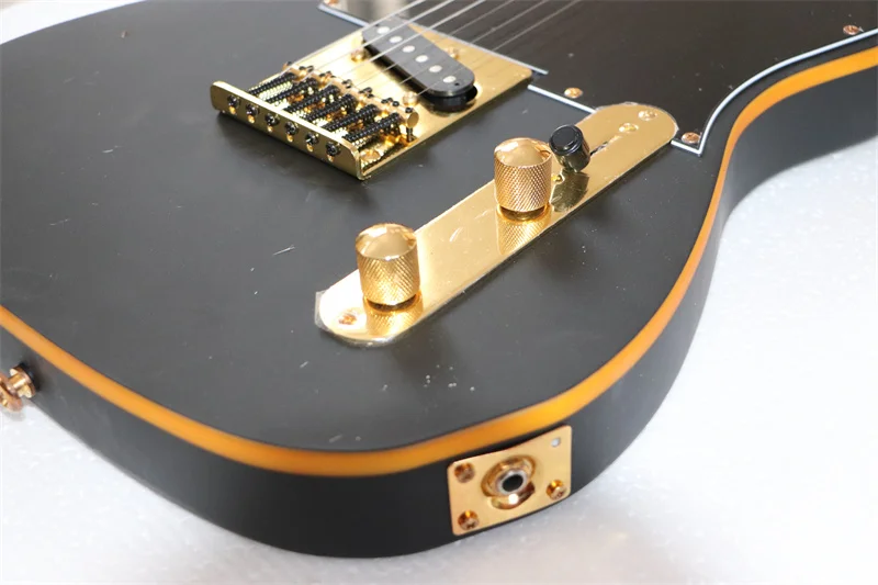 Electric Guitar in Matte Paint, Mahogany Xylophone Body, in Any Color, In Stock, Free Shipping, 6 Strings