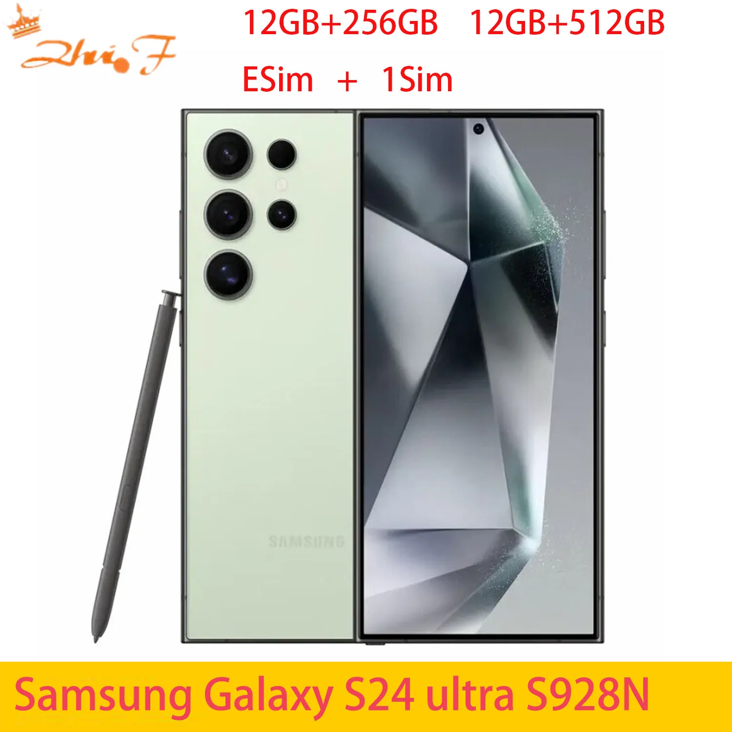 Samsung Galaxy S24 Ultra s24u 5G s928N 108MP 12GB RAM 256GB R0M 200MP 5000mAh 6.8