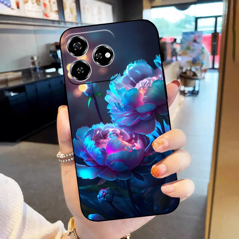 For ZTE Blade V60 Phone Case Axon60 Fashion Back Cover For ZTE Nubia V60 Soft Silicone TPU Case Axon 60 Z2356 Shockproof Capa