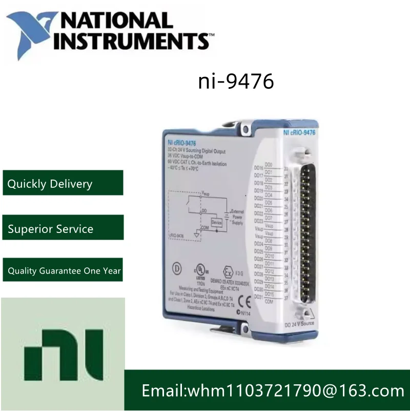 NI 9476 source digital output module 32 channel 779140-01