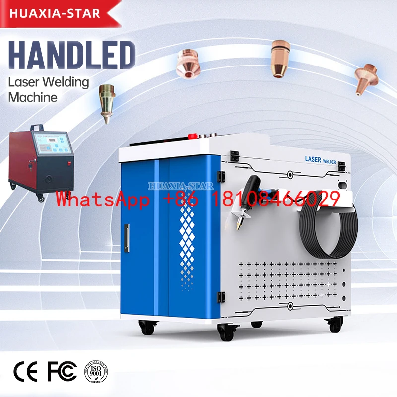 Low Price New Handheld Fiber Laser Welding Machine 2000W 3in1 Laser Welder with Water Cooling for Metal Rust Removal
