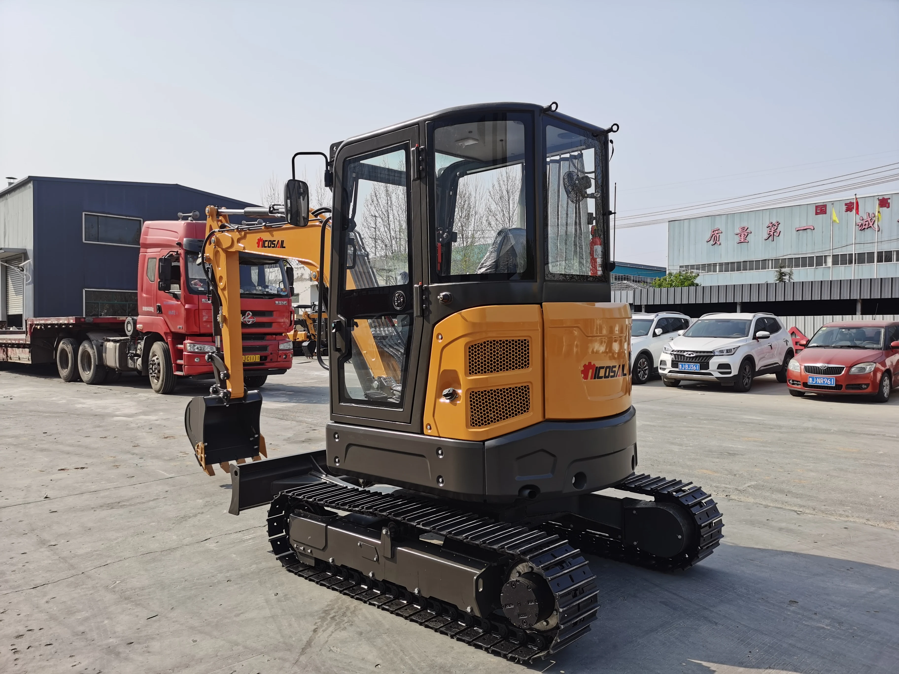 Heavy-Duty 4-Ton Excavator Enhanced Frame OEM/ODM Sales for Construction And Building Site