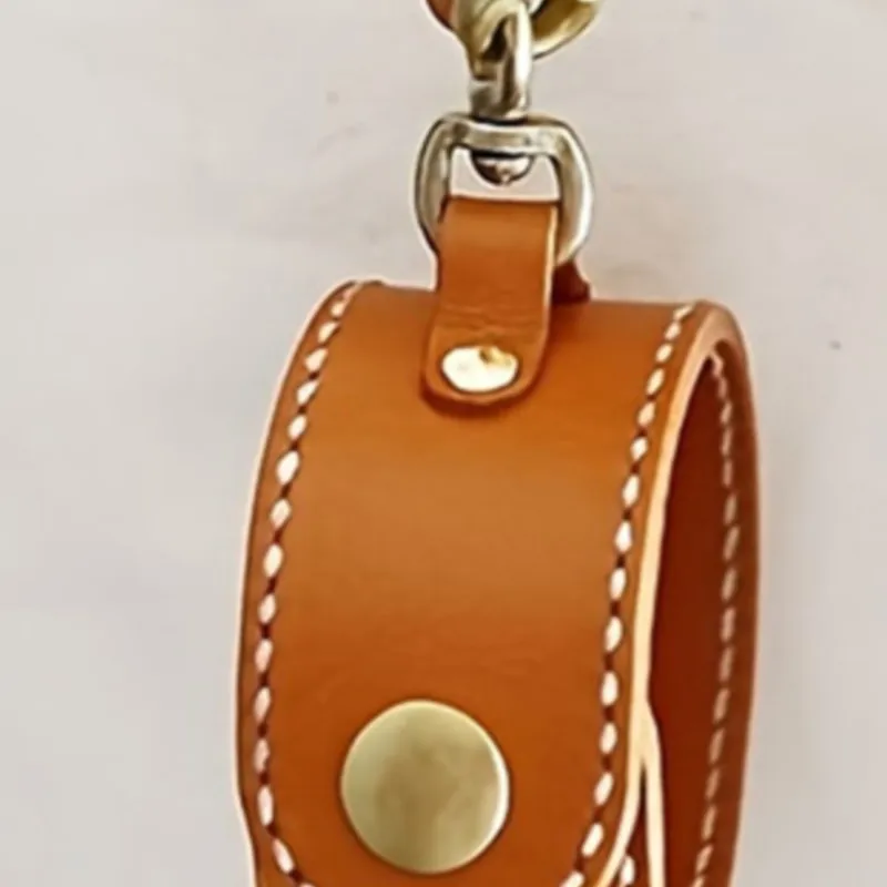 Leather Key Chain Multi Functional Keychain Clip Outdoor Towel Hat Scarf Storage Clip Portable Keychain Clip Fashion Keychain