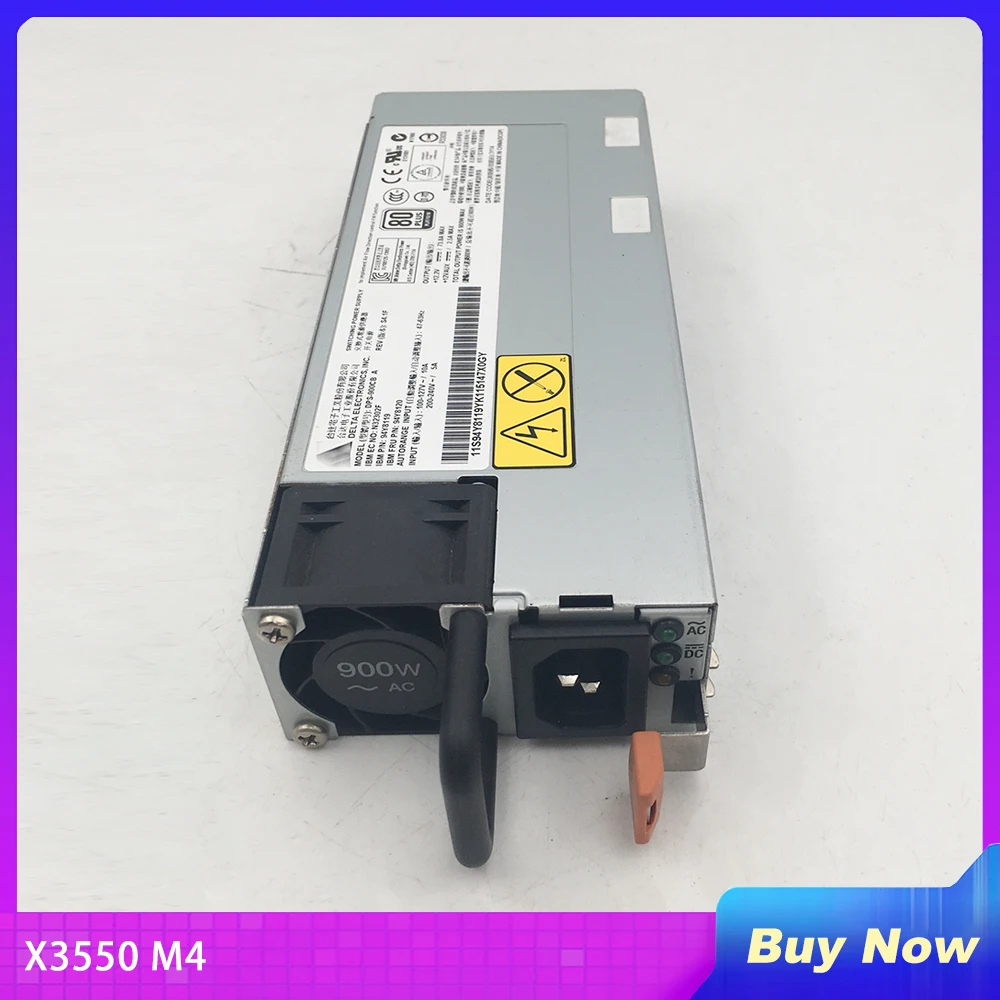 

For IBM X3550 M4 Server Power Supply DPS-900CB A 94Y8119 94Y8120 900W