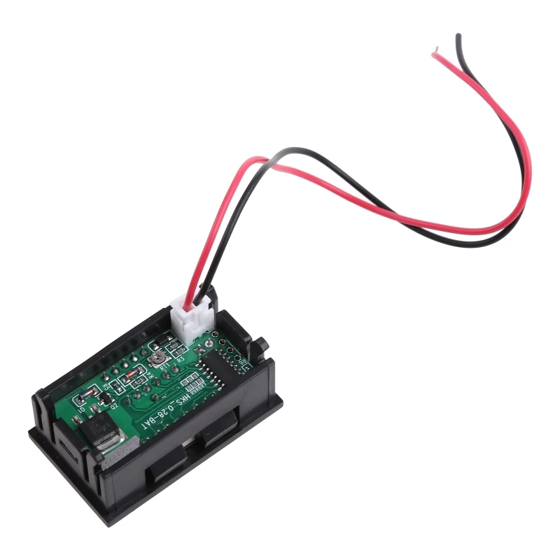 Medidor batería para 12V-72V Capacidad batería Indicador voltaje Indicador batería Du