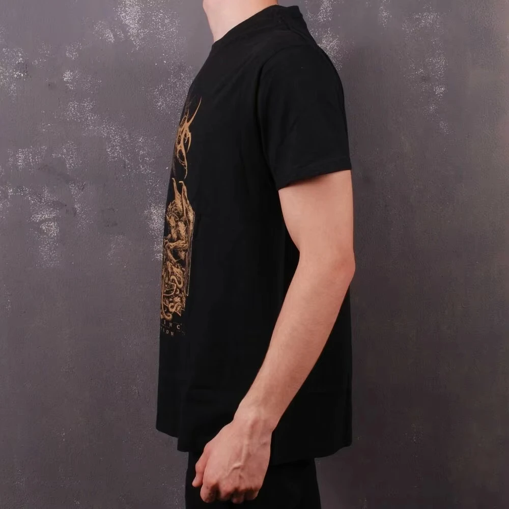 Endezzma  Persistence Liberation T-Shirt Double Printing Hip Hop Short Sleeve T-Shirt Front Back Casual Street T-Shirt Unisex