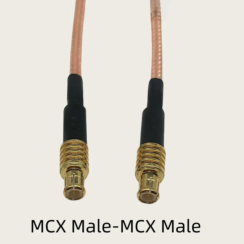 RG316 MCX Male Plug to MCX Male Female Connector Straight RF Coaxial Jumper RG-316 Cable For Radio Antenna