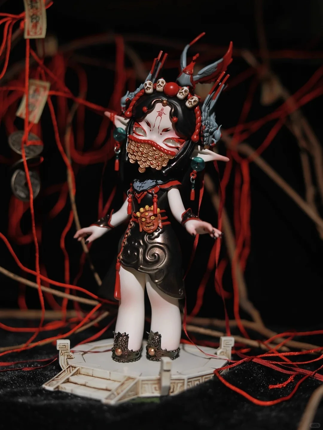 

Genuine Dominator SVIA Nuo Opera PIPA Miracle Series Limited Edition Action Figure Ornament Collection Toys Gift