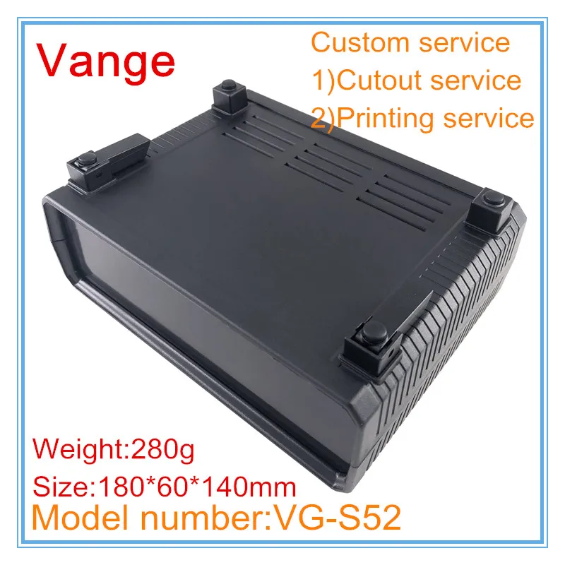 Vange electrical junction box 180*60*140mm ABS plastic enclosure diy