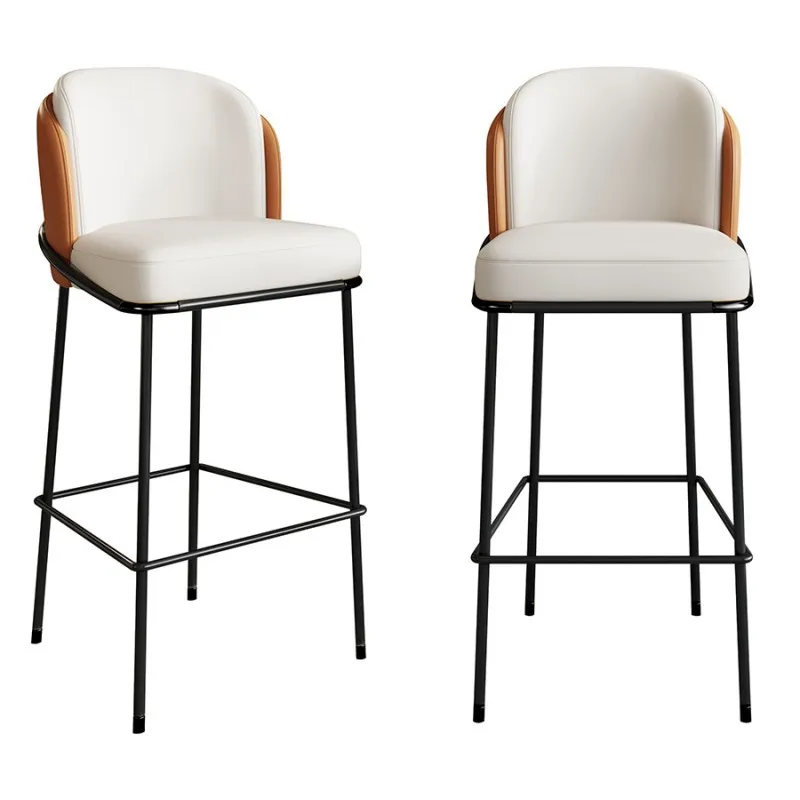 

Nordic bar chairs, light luxury, high chairs, fashion, modern and simple, bar home personality, creative designer