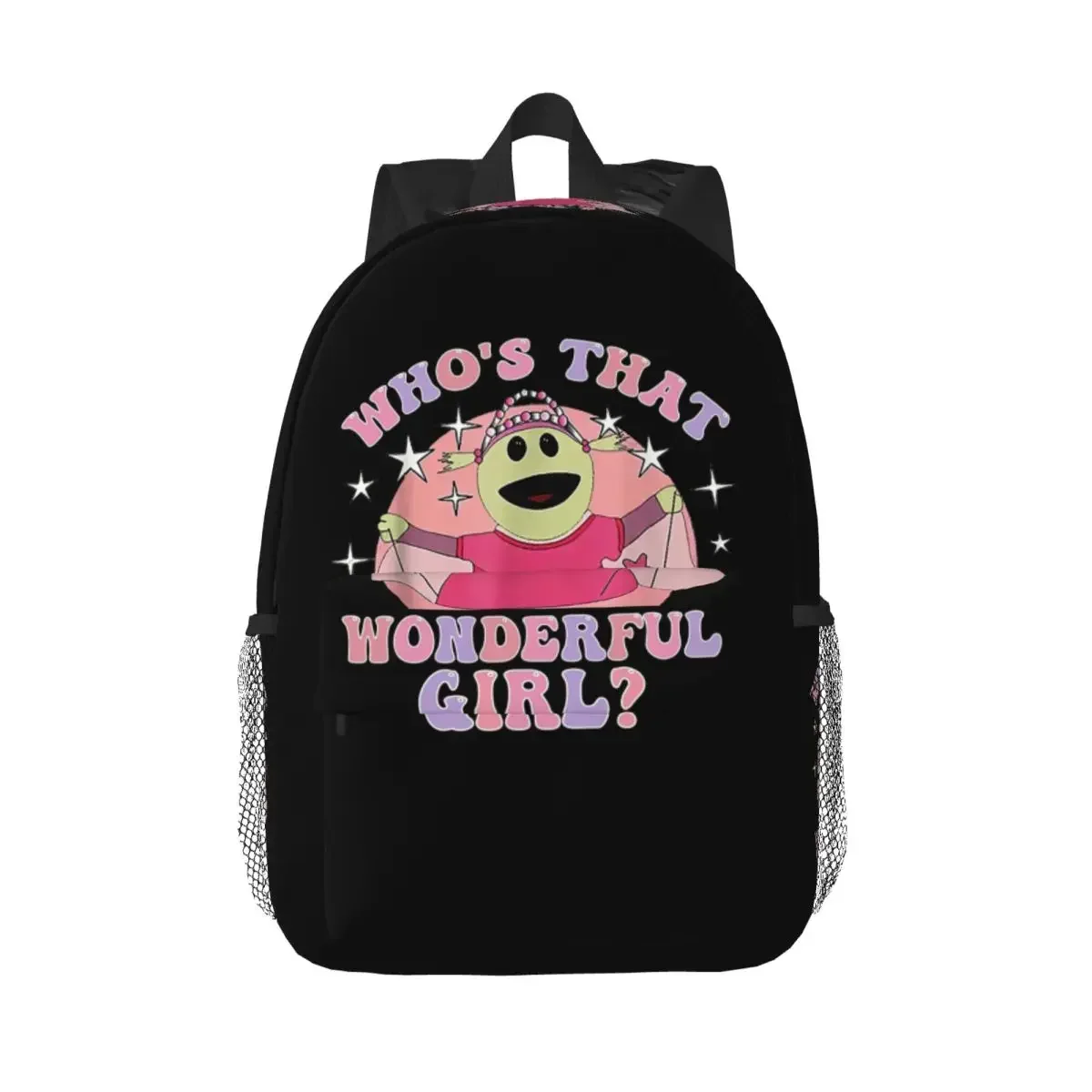 

Кто's That Wonderful Girl Наньланский рюкзак с героями мультфильмов, Лидер продаж, рюкзак для мальчиков и девочек, сумка для книг, сумки на плечо для мужчин и женщин, школьная сумка