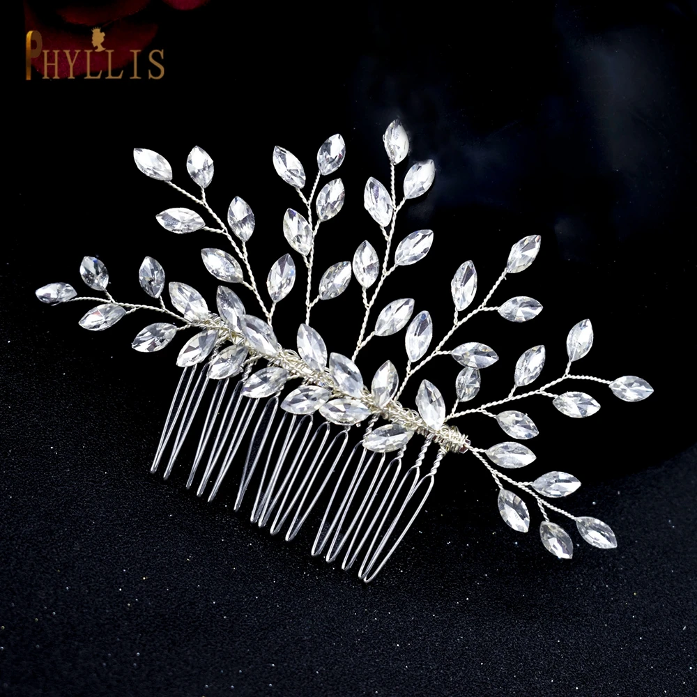 A435 Shiny Bridal Hoofdband Prinses Diamond Crown Rhinestone Accessorie Voor Vrouwen Tiara Crystal Bruids Hoofddeksel Bruid Hoofdtooi