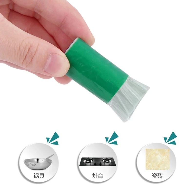 Good hot stainless steel bar stain remover rust removal pot scrubbing brush multifunctional kitchen cleaning tool