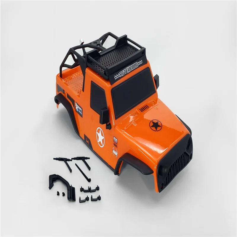 RGT 1/10 Wrangler Pickup Two Door PC Printing Body Shell P86157-1  P86157-2  P86157-3P86157-4   For EX86100PRO 1:10 RC Crawlers