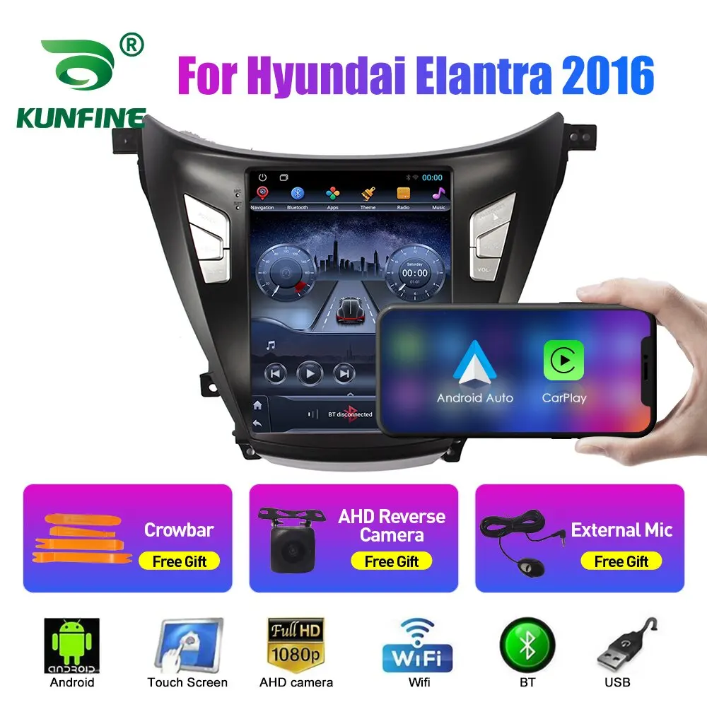 

9.7 Inch Tesla Style 2 Din Android Car Radio For Hyundai Elantra 2016 Stereo Car Multimedia Video Player DVD GPS Navigation