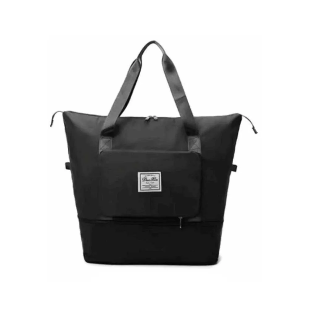 Portable Oxford Carry On Travel Bag Foldable Scalable Sports Fitness Bags Wet Dry Separation Waterproof Travel Tote Bag Business