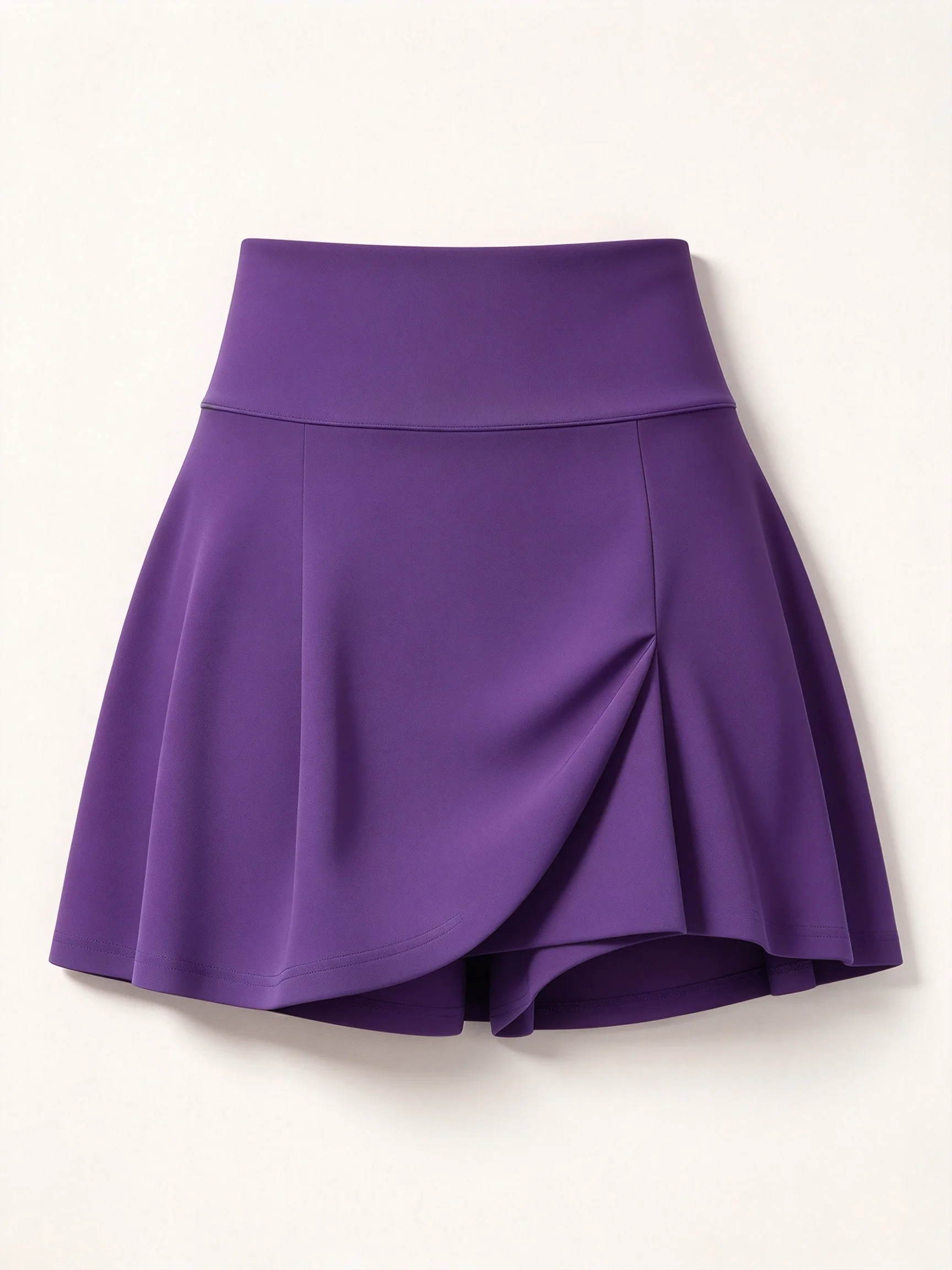 Y2K/ Solid-color Mini Dress - Sexy women's solid-color mini dress, high-waisted fitted A-line short skirt, versatile and stylish