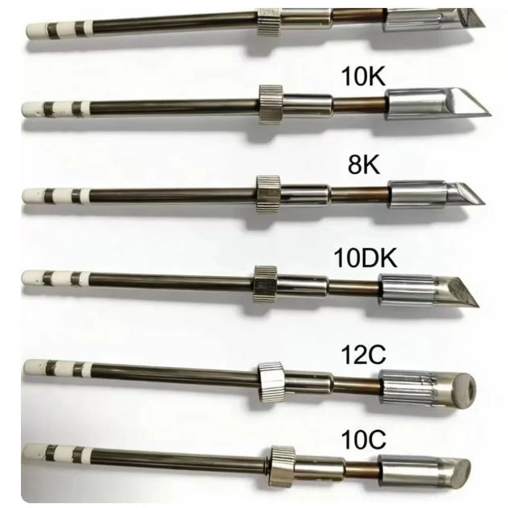 

Наконечники для паяльника T12: T12-12K, 10K, 8K, 10DK, 12C, 10C, 8C – Сменные сварочные головки/наконечники