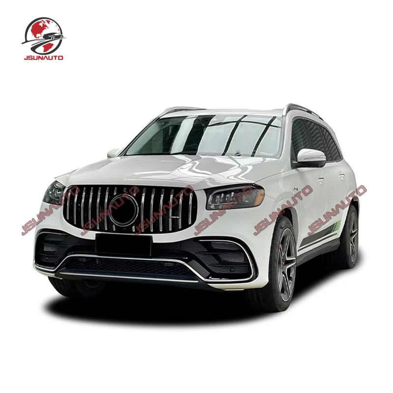 

For Benz 2022 GLS X167 Upgrade To GLS AMG GLS63 Style Front Bumper Grill Rear Bumper Diffuser For 2020 GLS400 450 580 X167