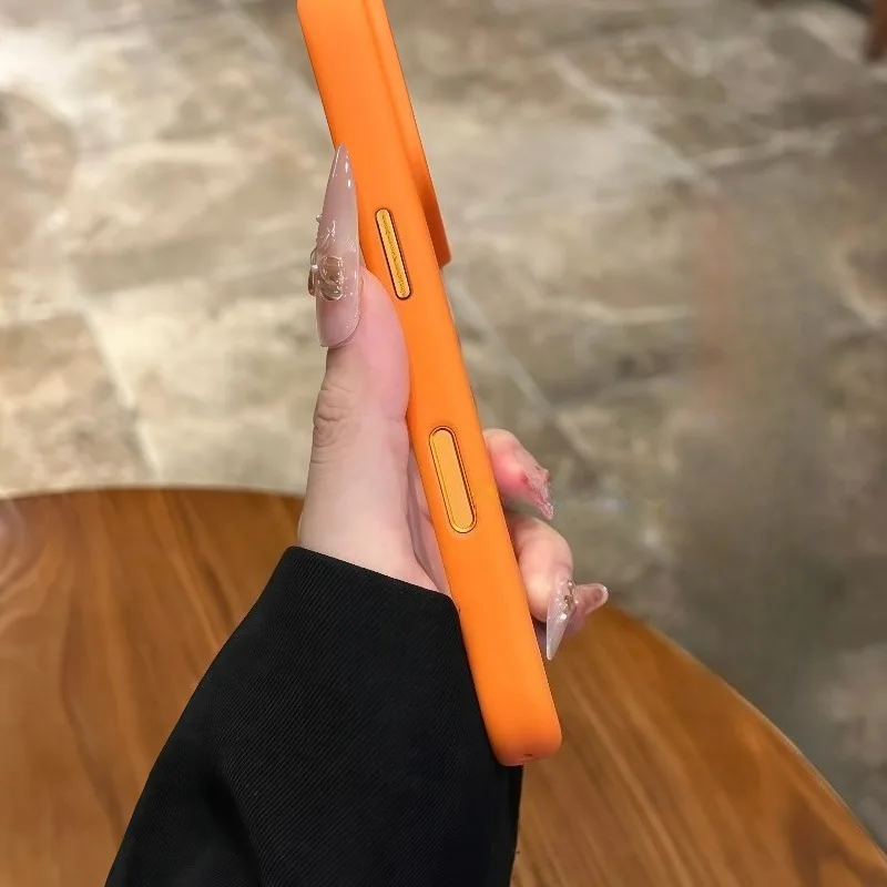 HOCE فاخر واضح المغناطيسي ل Magsafe حافظة آيفون 17 برو ماكس 17 الهواء غرامة حفرة لينة الوفير للصدمات غطاء شحن لاسلكي