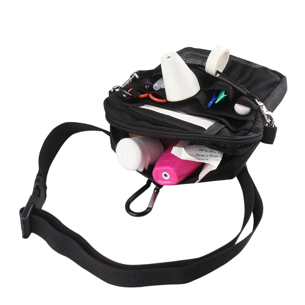 المحمولة حزام قابل للتعديل ممرضة حزمة مراوح سعة كبيرة مقاومة للاهتراء ممرضة حقيبة كروسبودي متعددة جيب ممرضة الورك حقيبة المستشفى #4