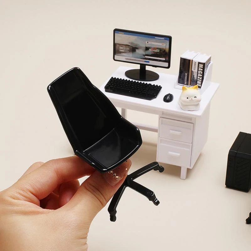 1 set poppenhuis miniatuurmeubilair schaal 1/12 mini ideaal voor decoratie en spelen Hoge kwaliteit realistisch detail