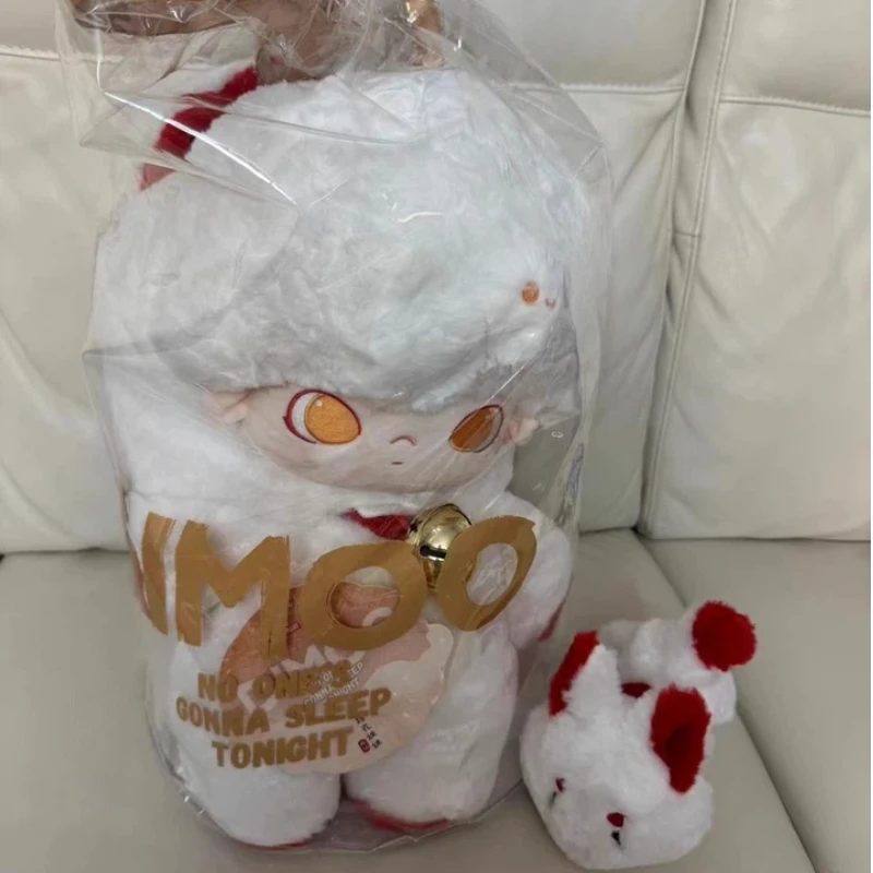 Genuine Popmart  Dimoo No One'S Going To Sleep Tonight Series 40cm Cotton Fox Fairy Doll Cute Toy Home Decoration Kawaii Gift
