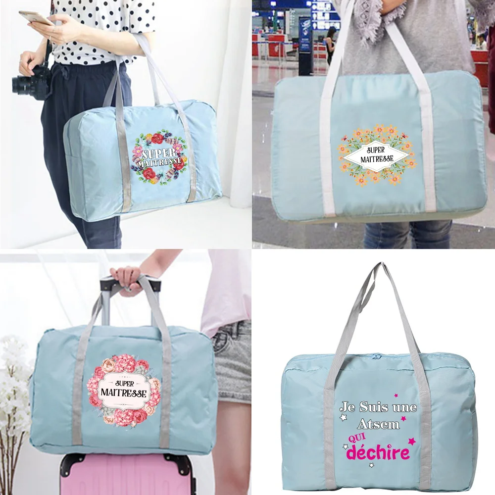 Travel Storage Bag Set for Clothes Tidy Organizer Wardrobe Suitcase Pouch Unisex Travel Kit Maitresse Series