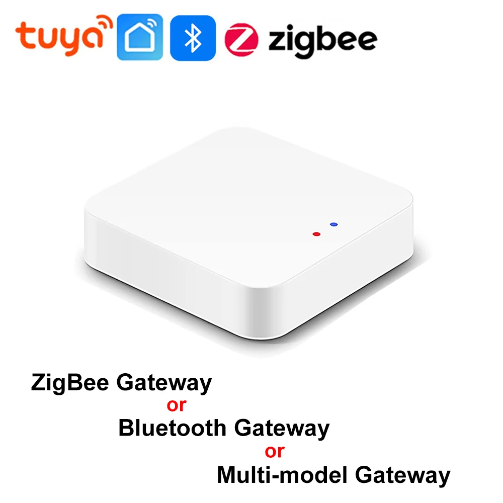 Tuya Smart Hub ZigBee Gateway/ Bluetooth Gateway/Gateway Multi-model Wireless Bridge Smart Life Control Bekerja Dengan Alexa Google