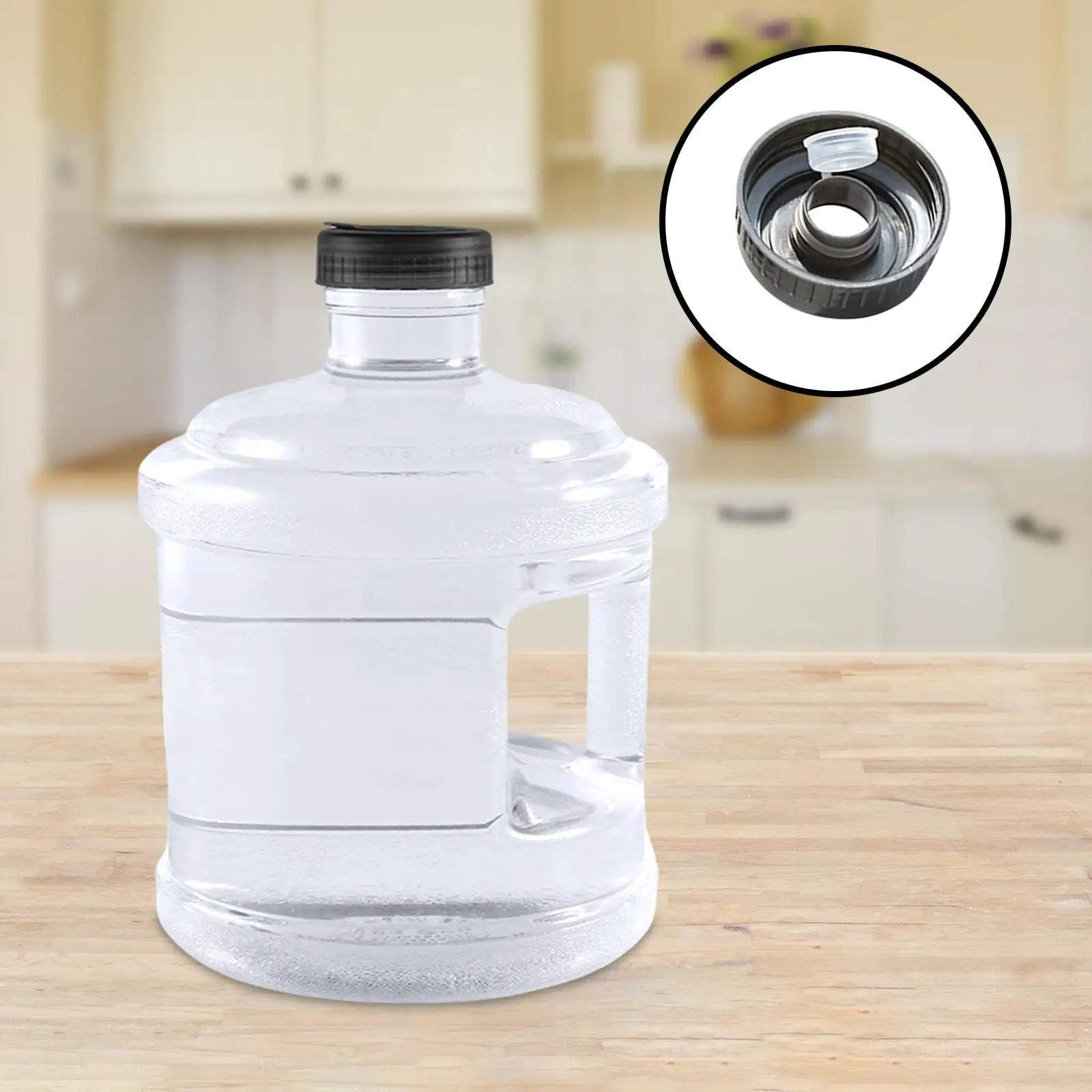 Camping Water Jug Container with Handle for Hiking BBQ Outdoor Activities Large Storage Tank