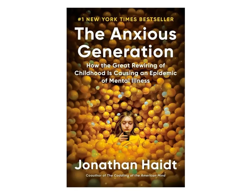 The Anxious Generation Books for Teen Mental Health Data-Driven Strategies for Parents Educators by Social Psychologist