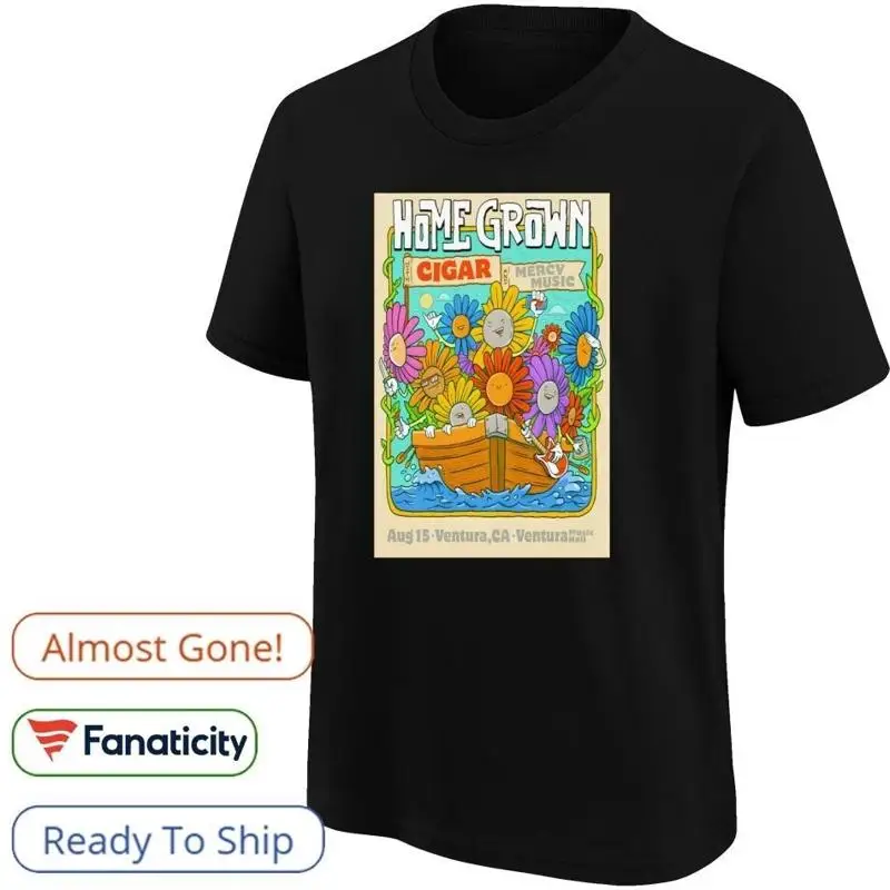

Футболка Ventura Home Grown Cigar Mercy Music Tour 2025л.