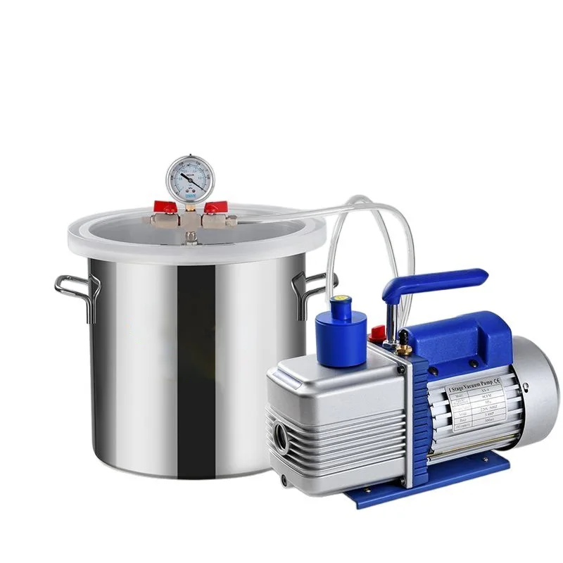 Lab Vacuum Degassing Bucket, Resin Vacuum Defoamer, Vacuum Chamber for Mold Casting and Bubble Removal