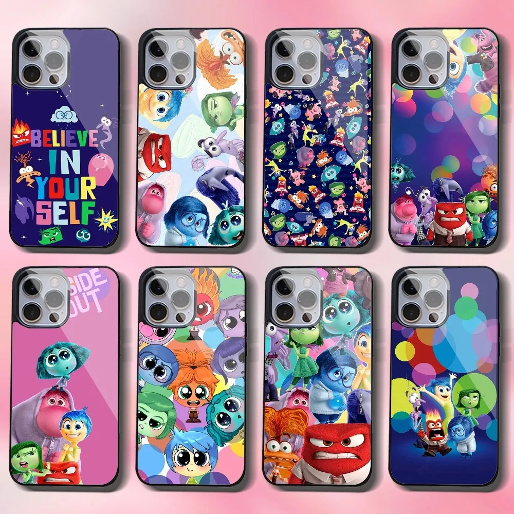 Чехол для телефона I-Inside Out Intensa Mente для IPhone 16 15 14 13 Pro Max 11 12 Mini Alex Mirror для Magsafe, чехол для беспроводной зарядки