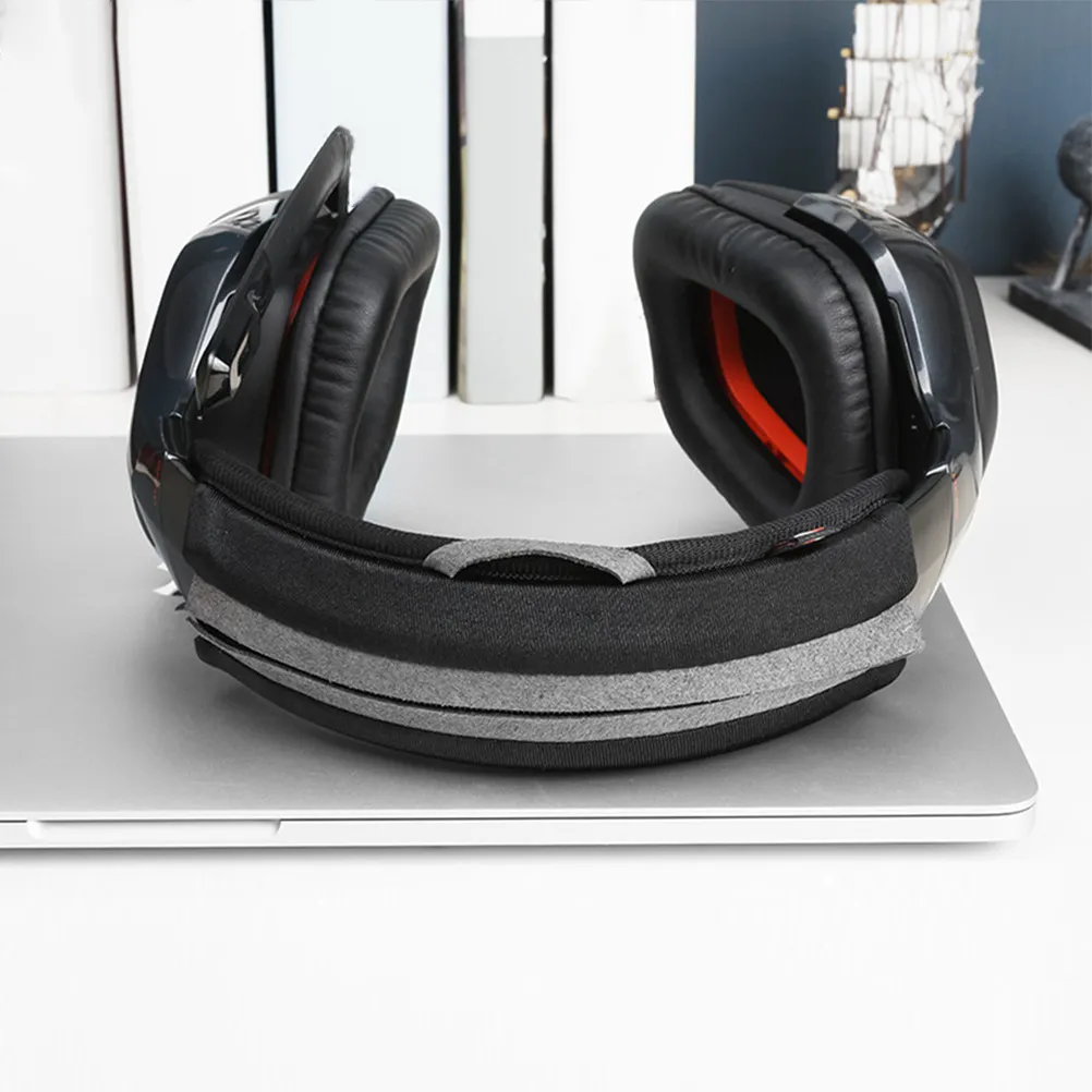 Headphone Headband Cover Thick Smooth Surface Lanyard Hanging Headphones Headsets Headband Protective Cover Replacement Cushion