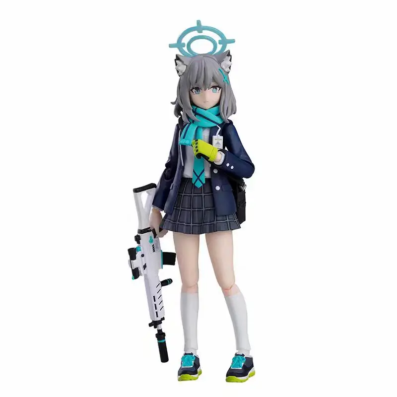

In Stock Original Figma 567 Shiroko Sunaookami Blue Archive Action Max Factory Anime Action Figure Model Toy Doll