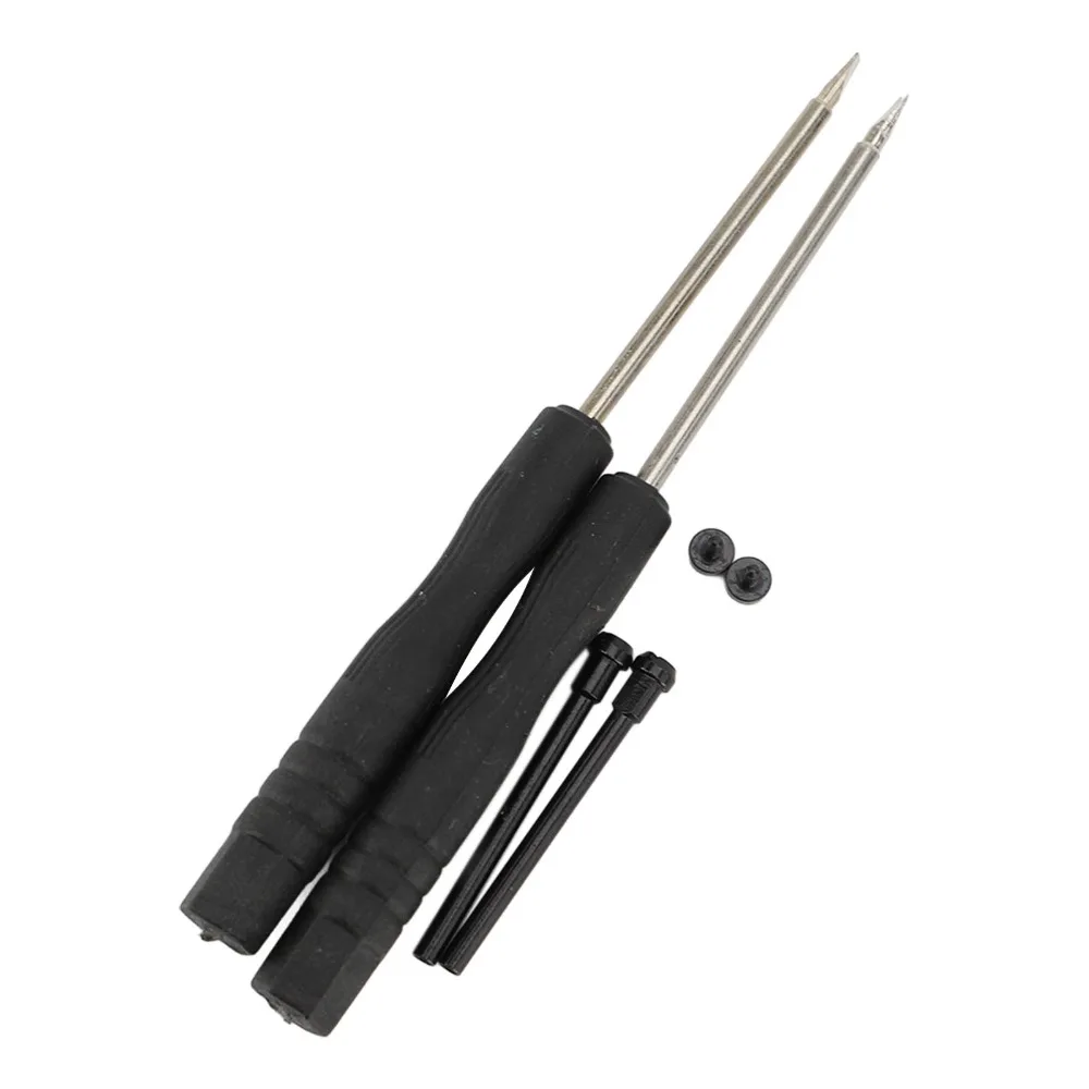 Metal Watch Spring Bars Black Screw Rod Length 29mm Replacement Spring Bars Screwdriver Removal Tool for For T rex 3