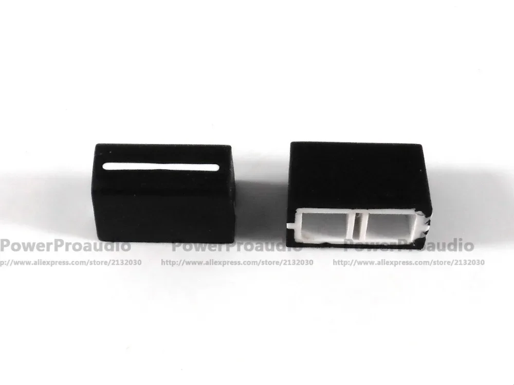 50pcs New Channel Crossfader Fader Cap Knob For RANE 56 57 61 62 64 68(Black) a