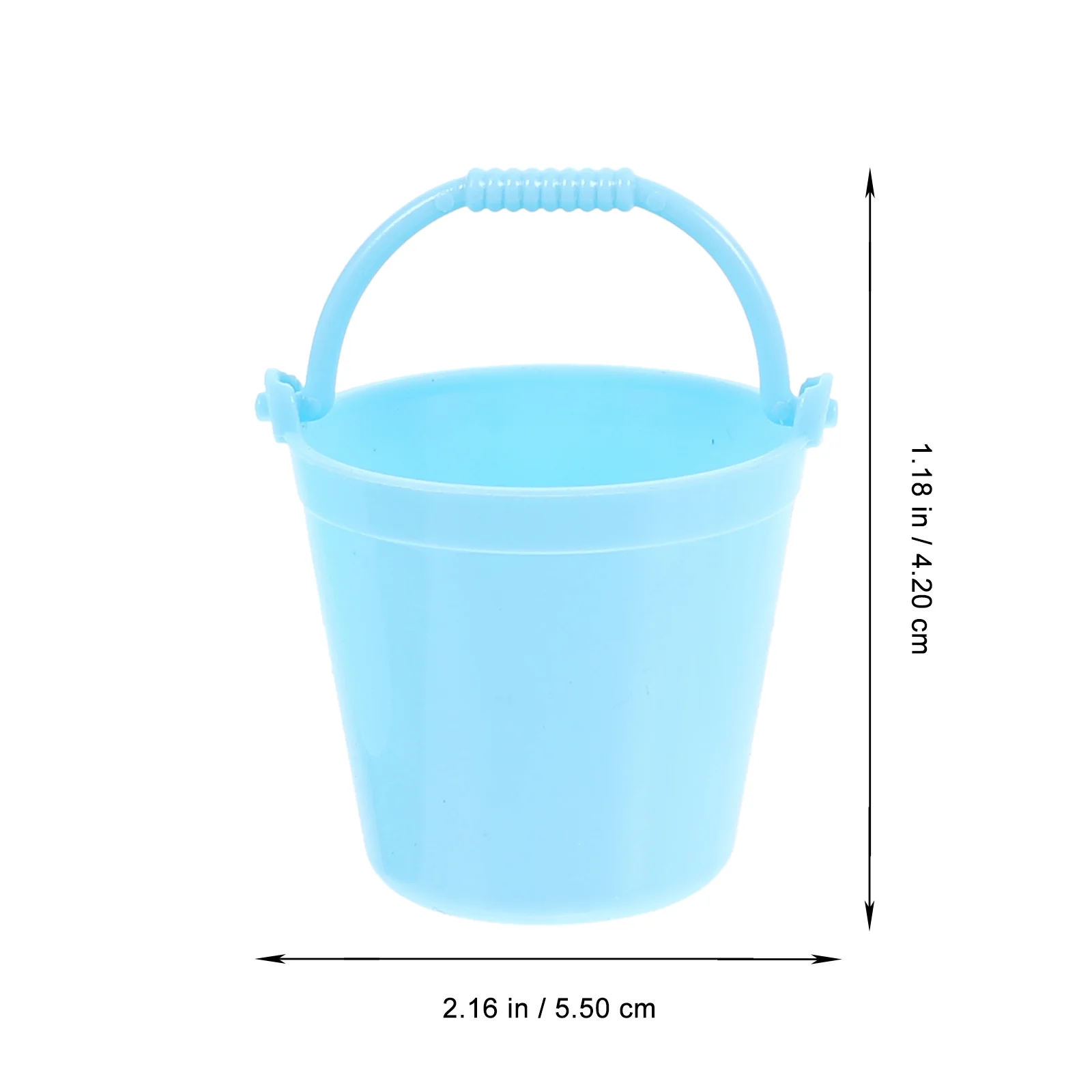 14 個ミニバケツ装飾クリーニングツールマイクロ風景リアルな DIY アクセサリー子供用バケツおもちゃシーン小道具