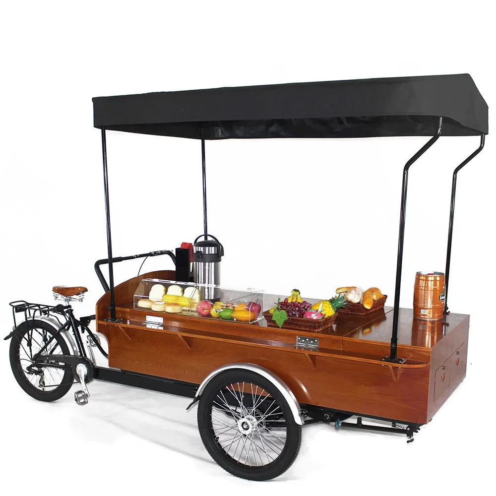 Coffee bicycle, coffee bike, electric tricycle coffee