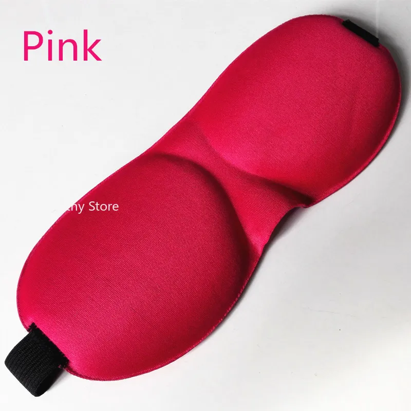 3D Sleep Mask Natural Sleeping  Mask Cover Shade Eye Patch Women Men Soft Portable Blindfold Face Care