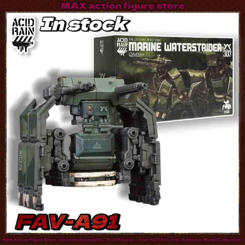 In Stock Acid Rain World FAV-A91 Marine Waterstrider QM3m 1/18 Scale 303rd Marine Amphibious Vehicle Model Collection Gift