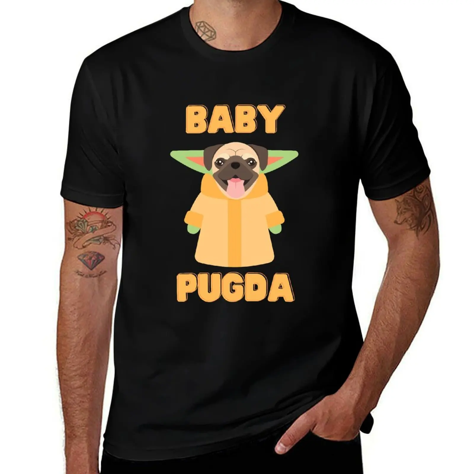 Baby Pugda, Baby Pugda, Pug, lindo, perro, divertido, cachorro, perros, carpugs, animal, adorable, bulldog, kawaii, animales, genial, camiseta para perro
