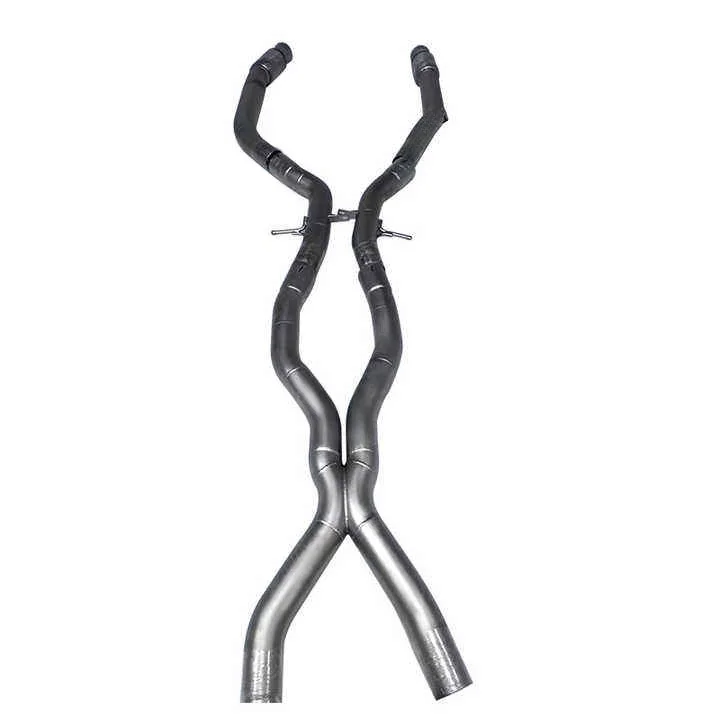 

For 2025 Mercedes-Benz GLE63S Steel Exhaust Pipe with Polished Tip