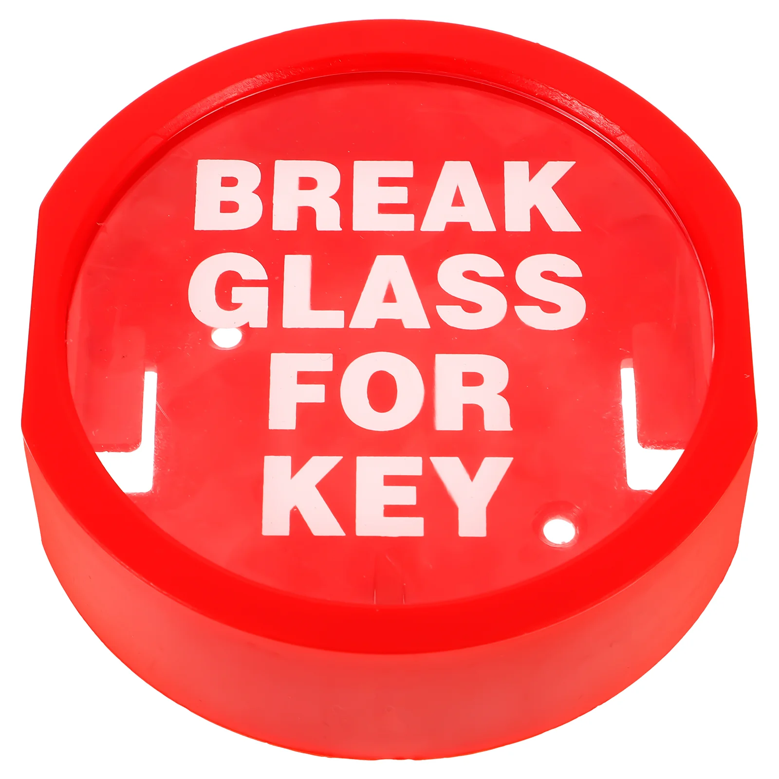 Door Lock Escape Key Box Emergency Boxes for Keys Locker Holder Glass Break Red Office